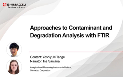 Approaches to Contaminant and Degradation Analysis