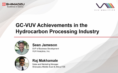 GC-VUV Achievements in the Hydrocarbon Processing Industry