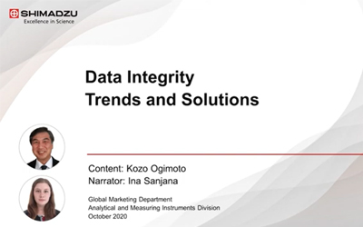 Data Integrity Trends and Solutions