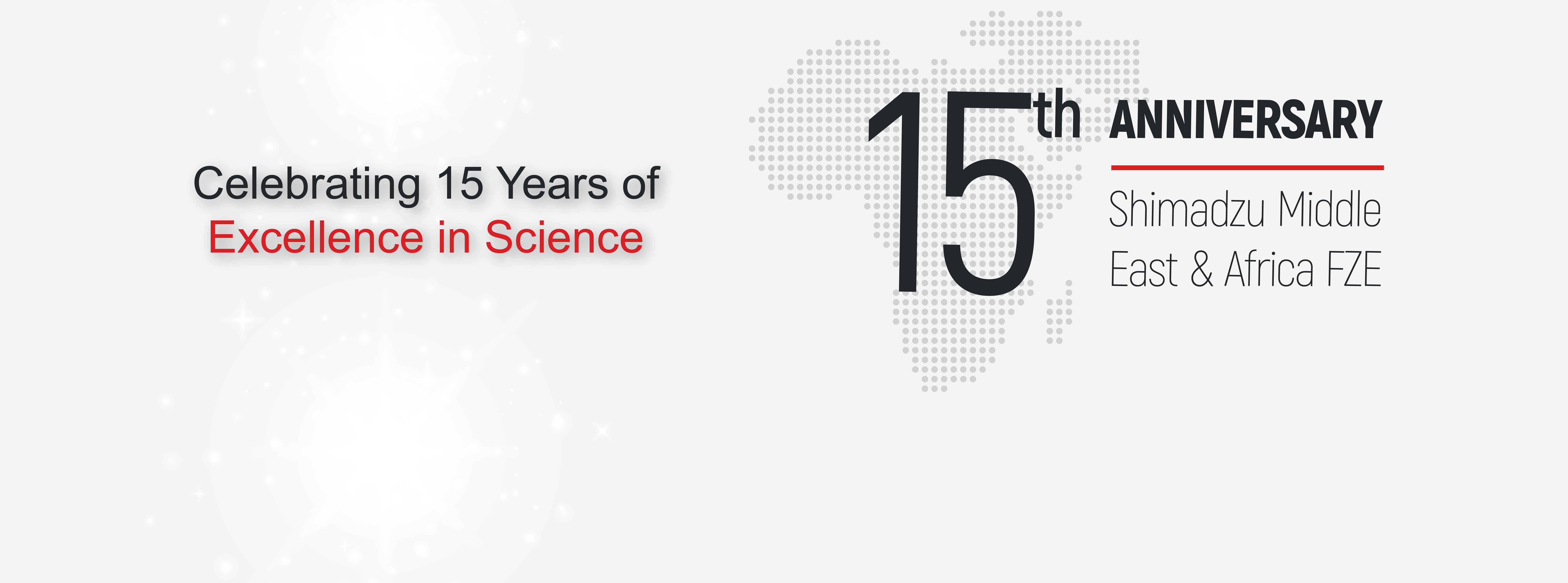 Shimadzu Middle East & Africa 15th Anniversary